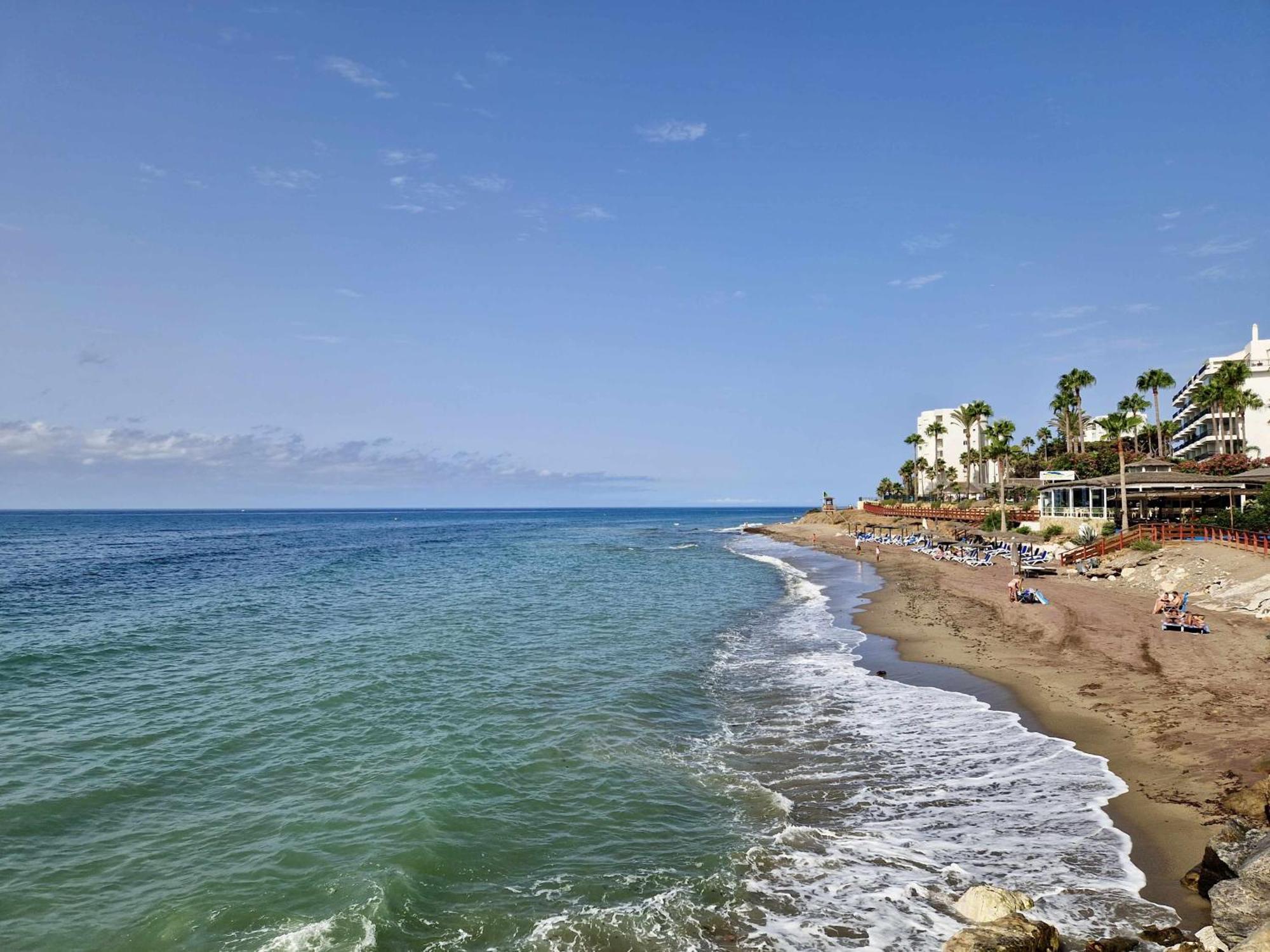 Appartement Sr Almirante 1ª Linea De Playa à Sitio de Calahonda Extérieur photo